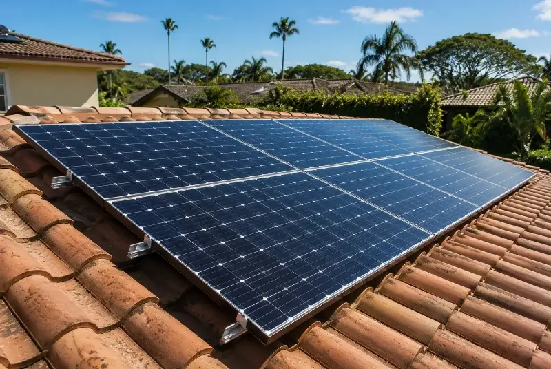 Installation de panneaux solaires à Davejean